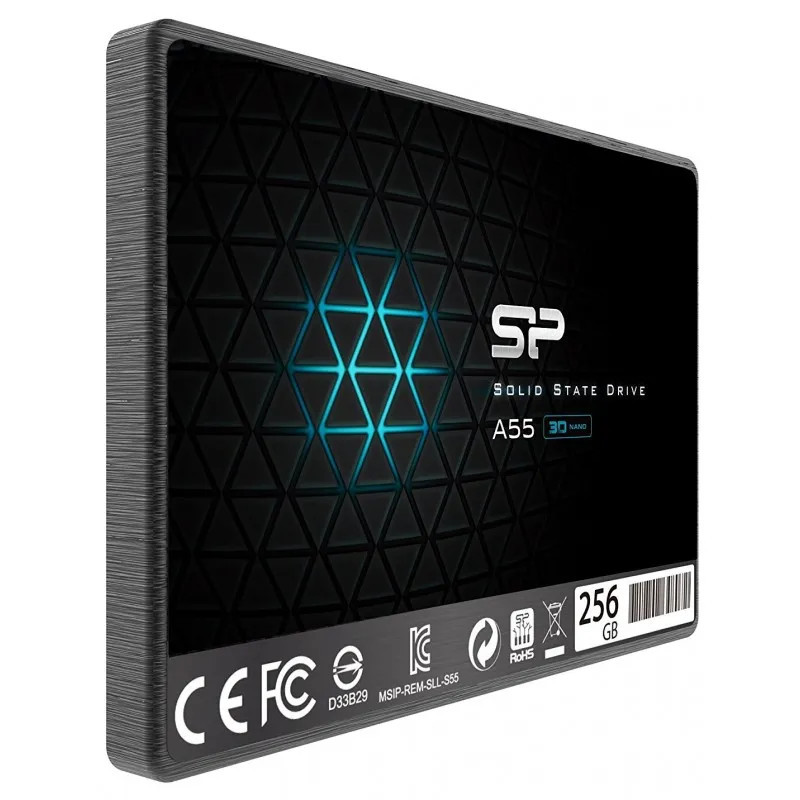 Disque SSD SILICON POWER A55 256GB SATA III 2.5" - R 530 / W 450