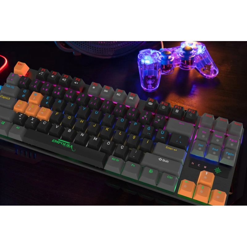 Clavier Mécanique INCA IKG-439 RGB - Noir - Red Switch
