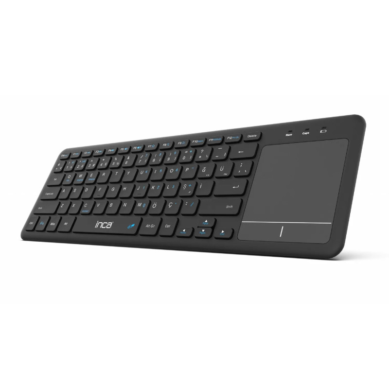 Clavier Sans Fil / Bluetooth avec Pavé Tactile INCA IBK-568BT - Noir
