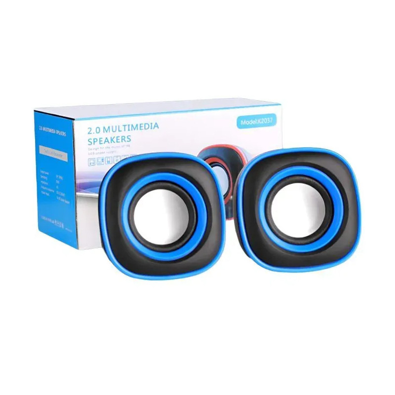 Mini Haut Parleur K2037 - Bleu
