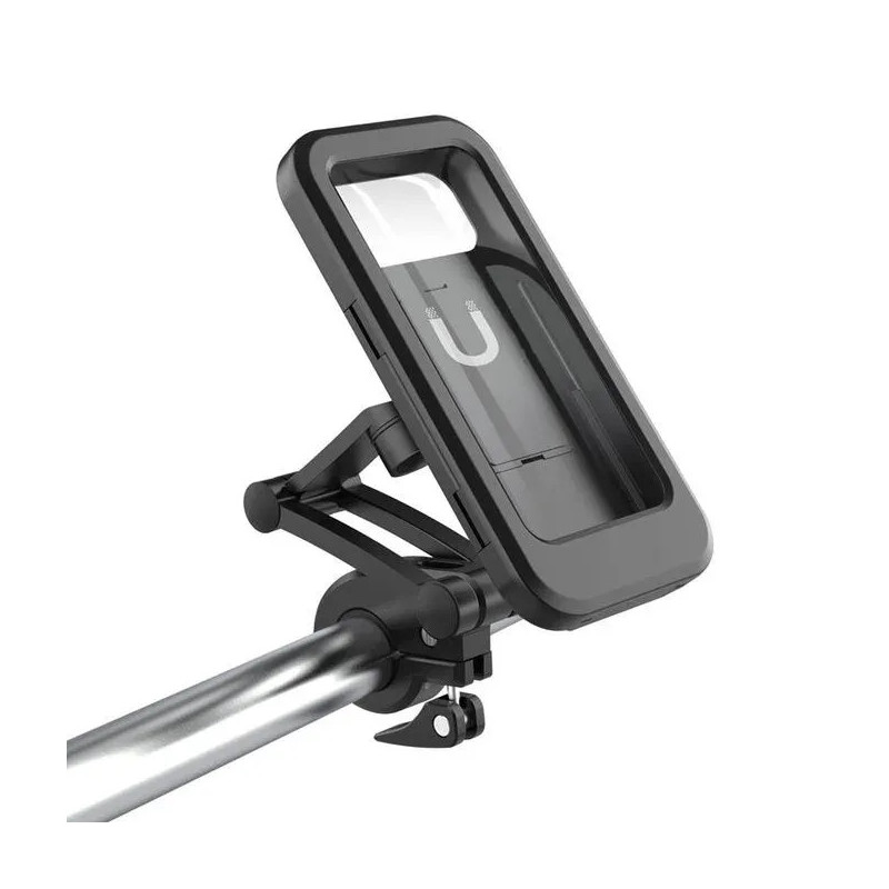 Support Smartphone Imperméable M3 pour Vélo et Moto - Noir