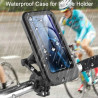 Support Smartphone Imperméable M3 pour Vélo et Moto - Noir