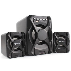 Haut Parleur 2.1 USB Bluetooth KISONLI U-2500BT - Noir