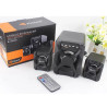 Haut Parleur 2.1 USB Bluetooth KISONLI U-2500BT - Noir