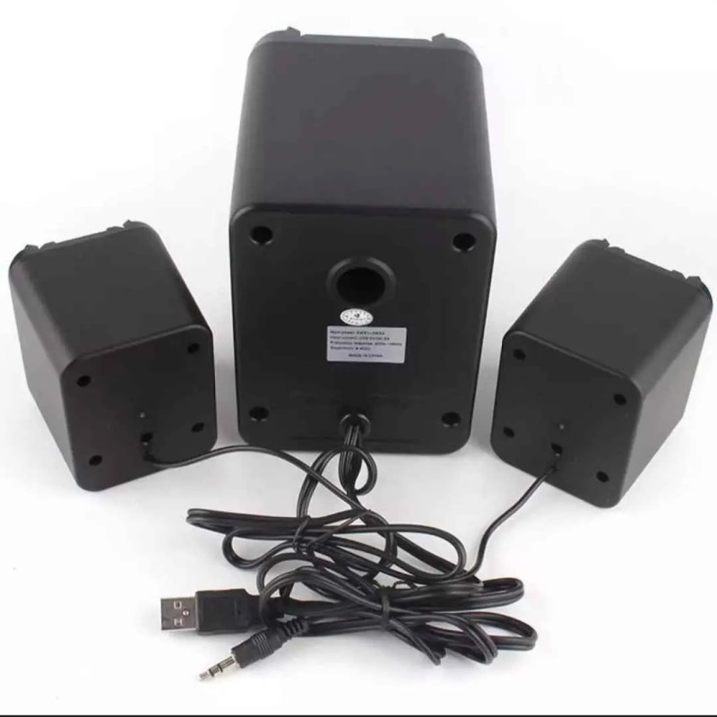 Haut Parleur 2.1 USB Bluetooth KISONLI U-2500BT - Noir