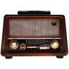 Radio FM Bluetooth YUEGAN YG-225BT - Rouge Bois