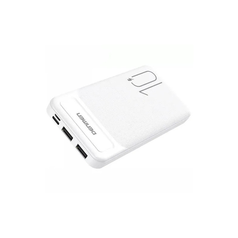 Power Bank VDENMENV DP09 10000 mAh - Blanc