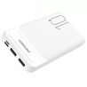 Power Bank VDENMENV DP09 10000 mAh - Blanc