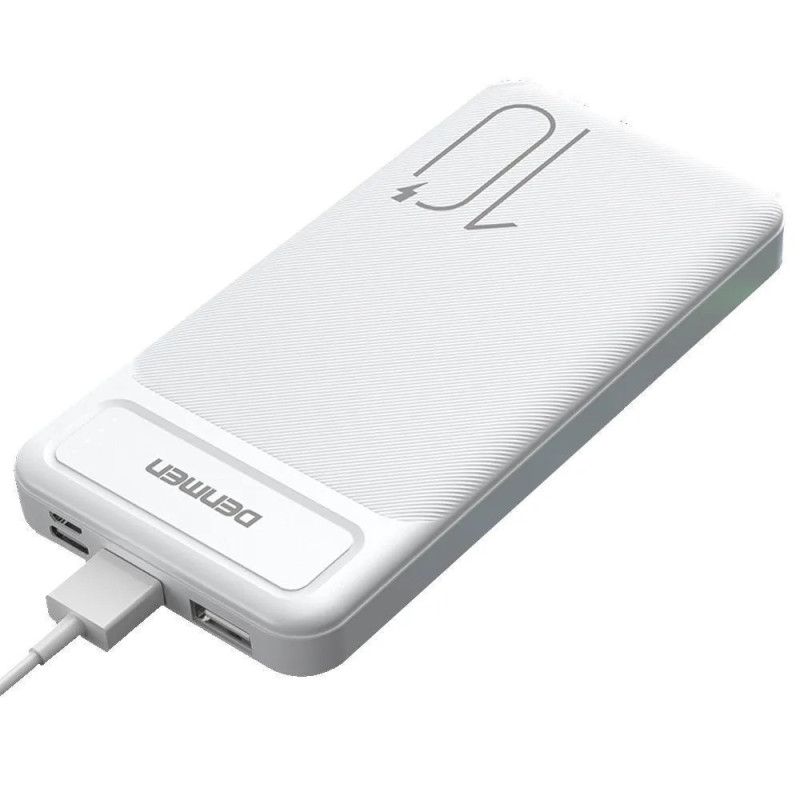 Power Bank VDENMENV DP09 10000 mAh - Blanc