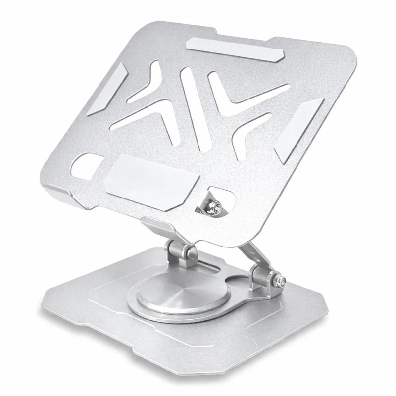 Support en Métal Pliable S111 pour Tablette - Gris