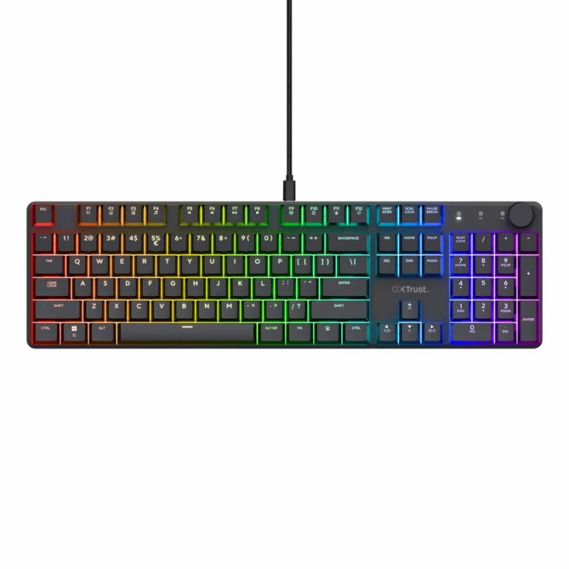 Clavier Mécanique TRUST TORIX GXT-866 RGB - Noir