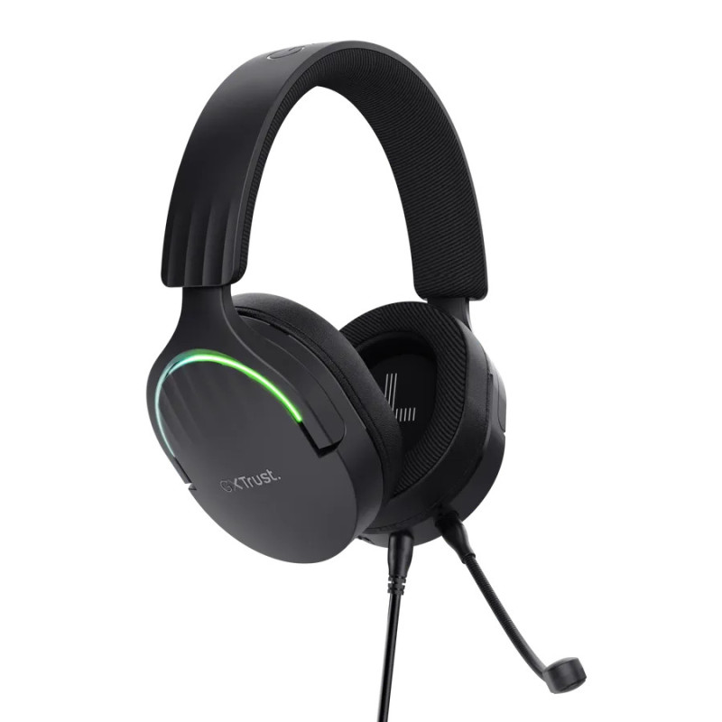 Casque Gaming TRUST GXT-490 FAYZO USB 7.1 - Noir