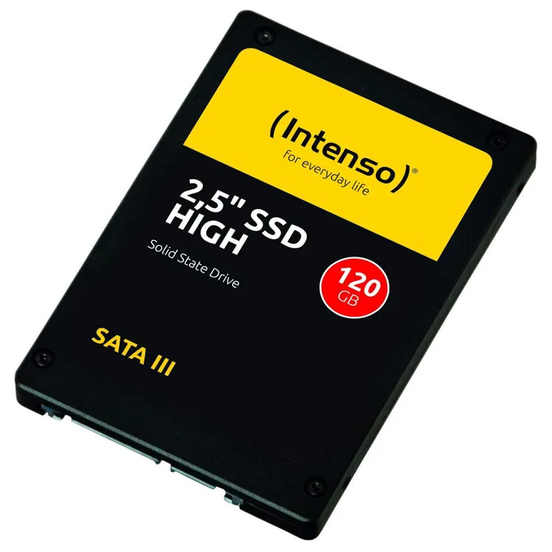 Disque SSD INTENSO 120GB SATA III 2.5" - R 520 / W 480