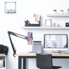 Support de Bureau pour Smartphone à bras articulé - Noir