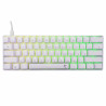 Clavier Mécanique WHITE SHARK SHINOBI 2 GK-004231 - Blanc - Brown Switch