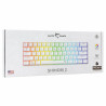 Clavier Mécanique WHITE SHARK SHINOBI 2 GK-004231 - Blanc - Brown Switch