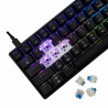 Clavier Mécanique WHITE SHARK SHINOBI 2 GK-004121 - Noir - Blue Switch