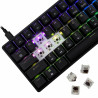 Clavier Mécanique WHITE SHARK SHINOBI 2 GK-004131 - Noir - Brown Switch
