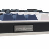 Clavier sans Fil / Bluetooth WHITE SHARK EXCALIBUR GK-007251 - Wine Red Switch - Blanc