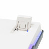 Clavier sans Fil / Bluetooth WHITE SHARK EXCALIBUR GK-007251 - Wine Red Switch - Blanc