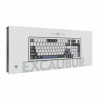Clavier sans Fil / Bluetooth WHITE SHARK EXCALIBUR GK-007251 - Wine Red Switch - Blanc