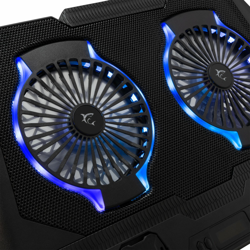 Refroidisseur WHITE SHARK ICE SHADOW RGB 17.3" GCP-10 - Noir
