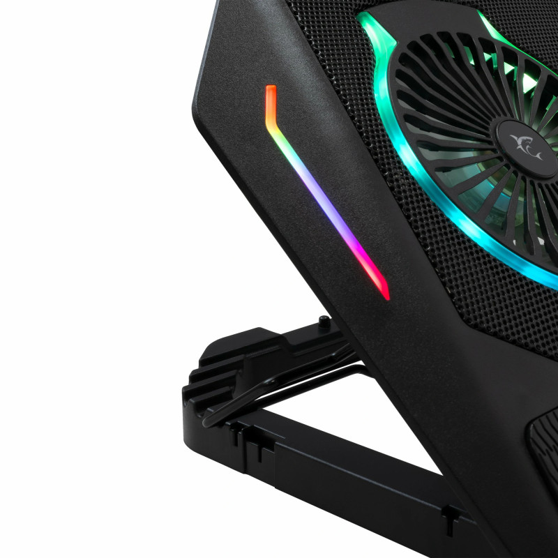 Refroidisseur WHITE SHARK ICE SHADOW RGB 17.3" GCP-10 - Noir