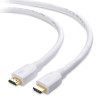 Cable HDMI 0.6m - Blanc