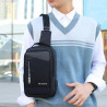 Sac à bandoulière SKAISITE pour Homme - Noir