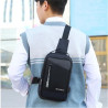 Sac à bandoulière SKAISITE pour Homme - Noir