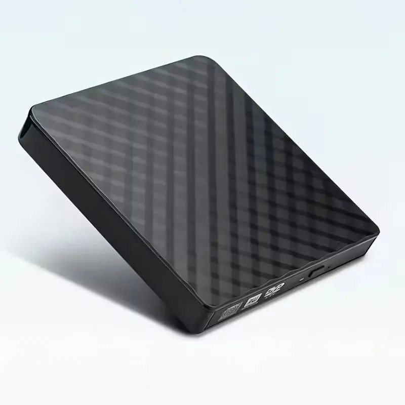 Lecteur Graveur DVD Externe USB 3.0 et USB-C ECD829 - Noir