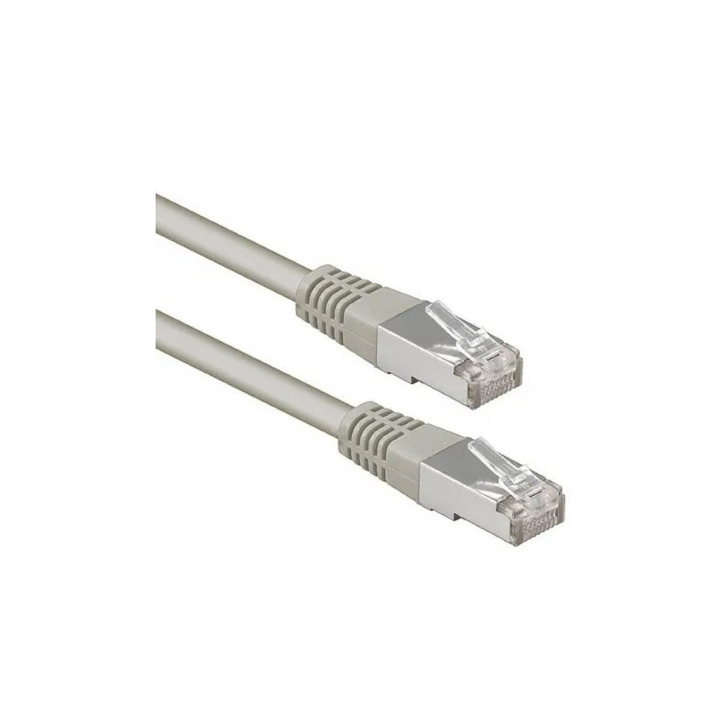 Cable Réseau UTP CAT 5 RJ45 15M - Gris