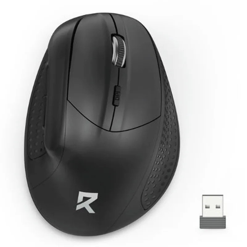 Souris sans Fil Verticale REDRAGON BM-4033 - Noir