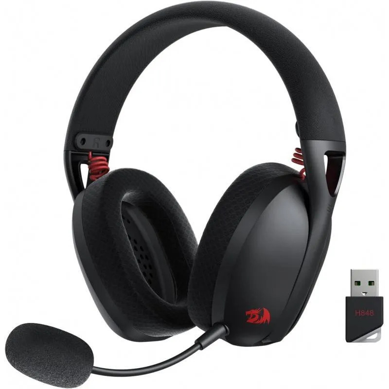 Casque Gaming REDRAGON IRE PRO H848 Wireless 7.1 - Noir