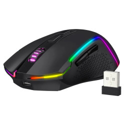 Souris Sans Fil Gaming REDRAGON TRIDENT M693-RGB Bluetooth - Noir