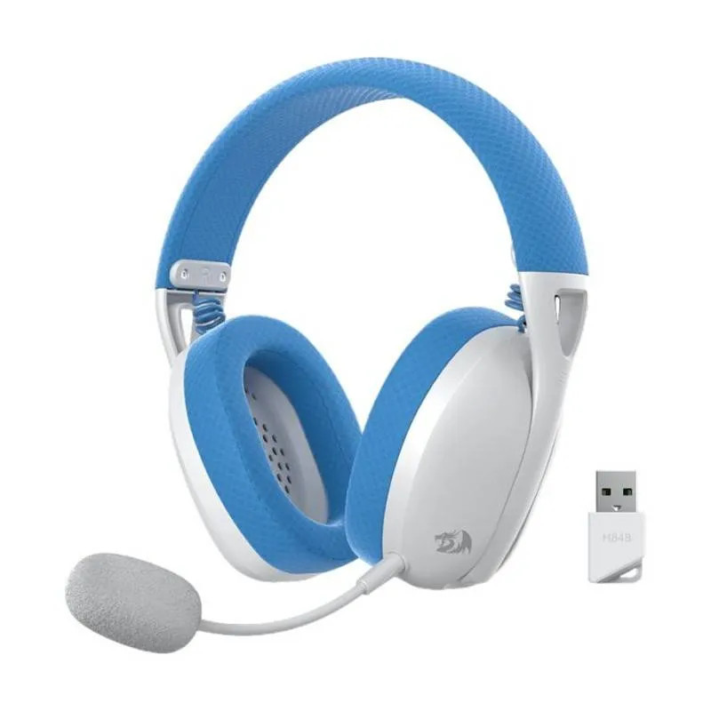Casque Gaming REDRAGON IRE PRO H848B Wireless 7.1 - Bleu