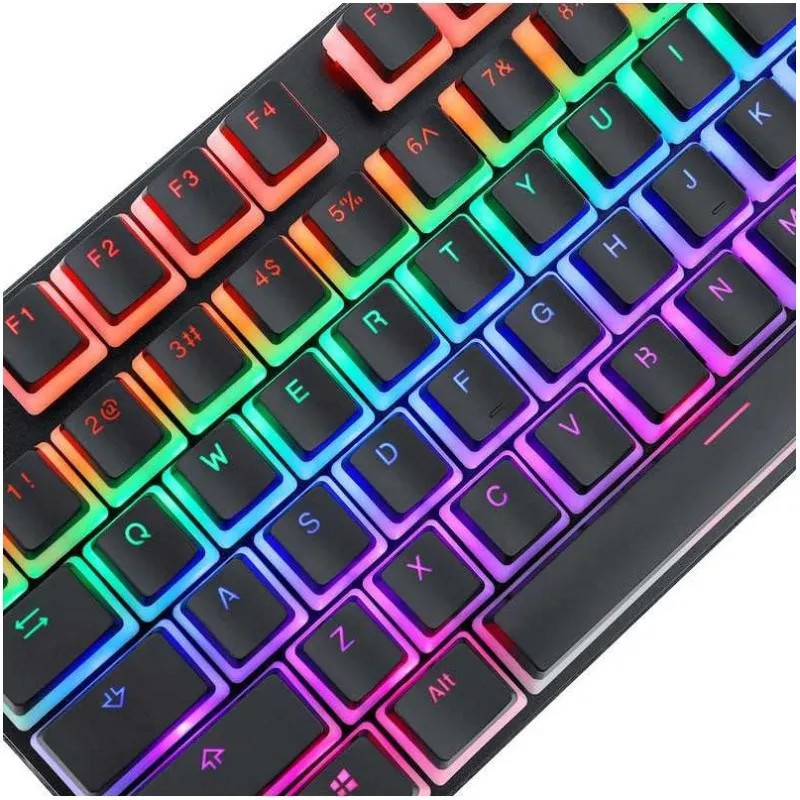 Touche Clavier Gaming Mécanique REDRAGON SCARAB A130 RGB - Noir