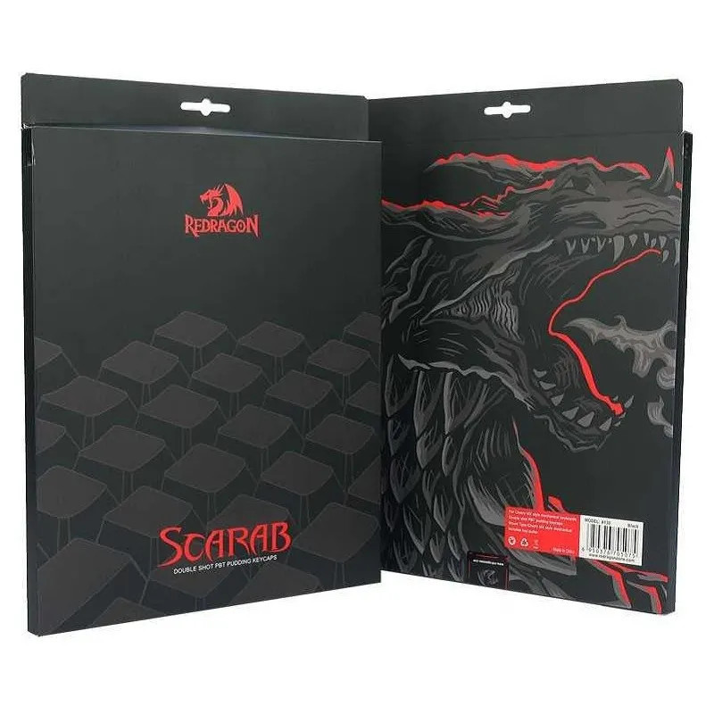 Touche Clavier Gaming Mécanique REDRAGON SCARAB A130 RGB - Noir