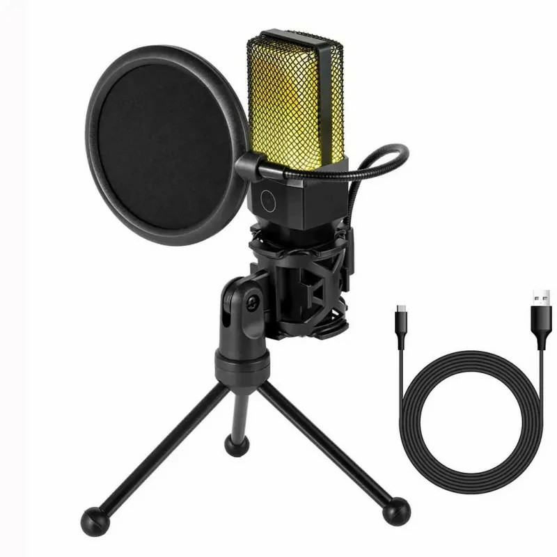 Microphone Gaming REDRAGON ADNE GM212 RGB - Noir