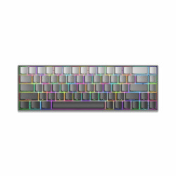 Clavier Mécanique WHITE SHARK NUNCHAKU US - Gris - Red Switch