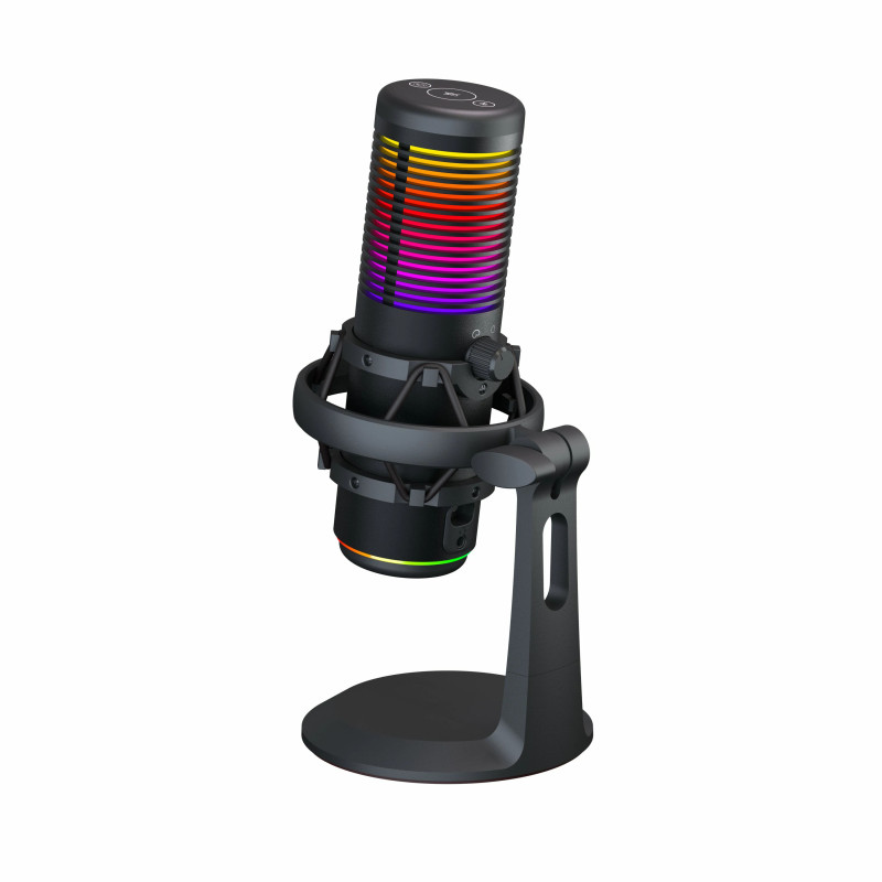 Microphone Gaming WHITE SHARK EKTARA DSM-07 RGB - Noir
