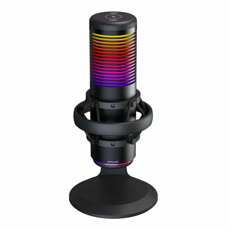 Microphone Gaming WHITE SHARK EKTARA DSM-07 RGB - Noir