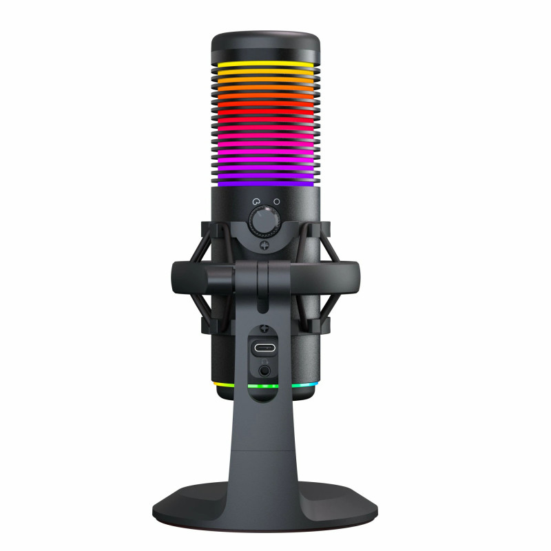 Microphone Gaming WHITE SHARK EKTARA DSM-07 RGB - Noir