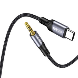 Adaptateur Cable USB-C vers Jack Male 3.5mm KAKUSIGA KSC-894 - Noir