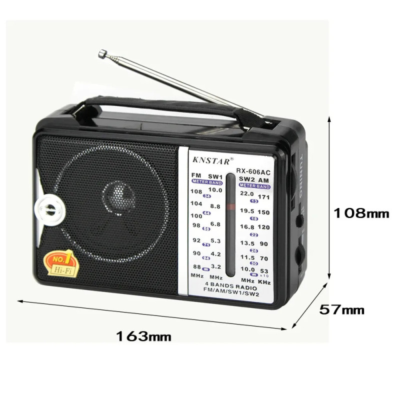Haut Parleur Radio FM RX-606AC