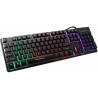 Clavier Gaming USB Réctro-Éclairé LED ZYG-800 - Noir
