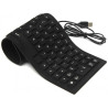 Clavier USB Flexible - Noir