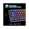 Clavier sans Fil / Bluetooth SPIRIT OF GAMER ELITE-K50 TKL RGB - Noir