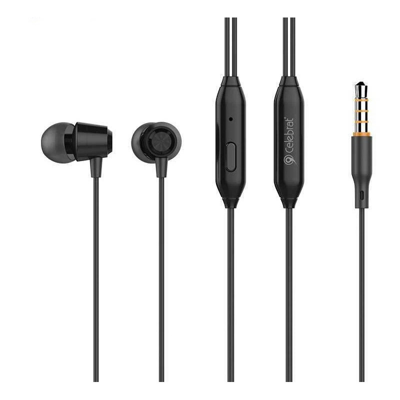 Ecouteur avec Micro CELEBRAT G4 - Noir