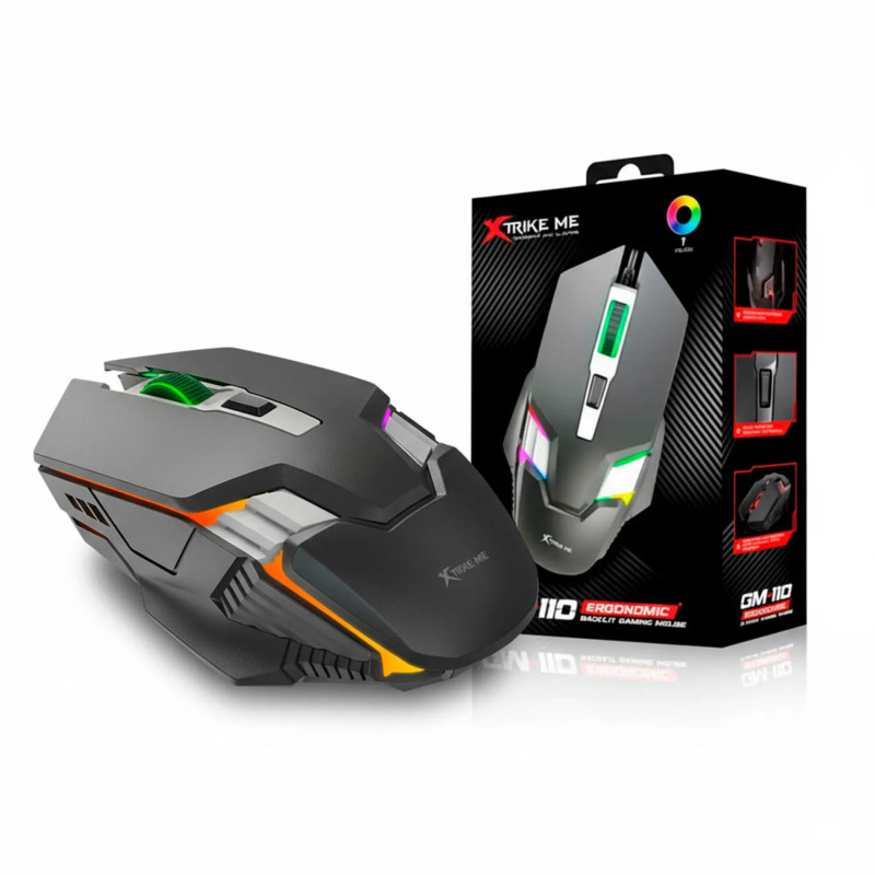 Souris Gaming XTRIKE ME GM-110 - Noir